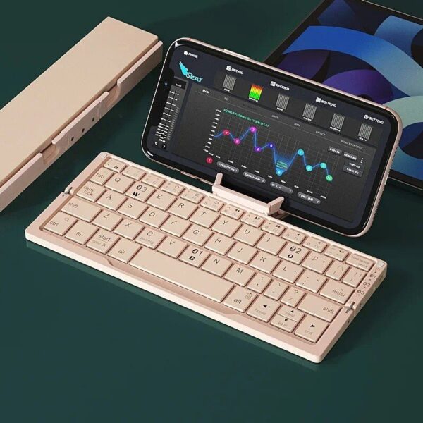 Portable Bluetooth Folding Keyboard for Tablets & Laptops - Image 3
