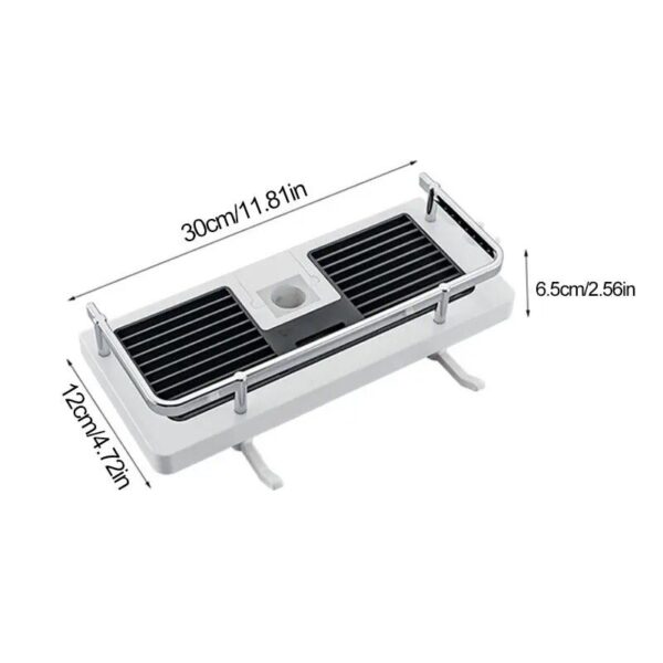 Seamless, No-Drill Shower Shelf - Image 8
