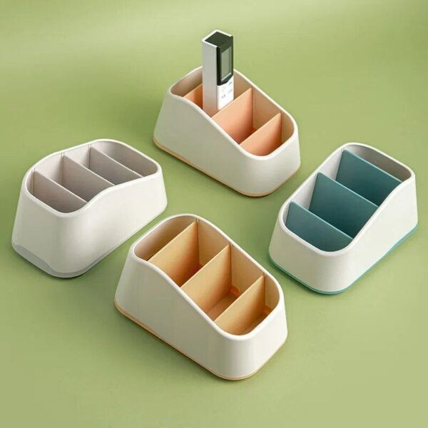 Multi-Functional Remote Control & Stationery Organizer Box - Image 4