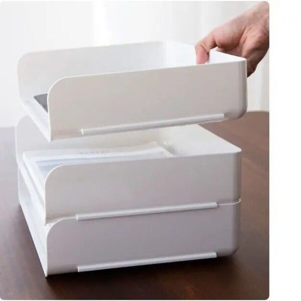 Efficient A4 Desktop File Tray Organizer - Image 6