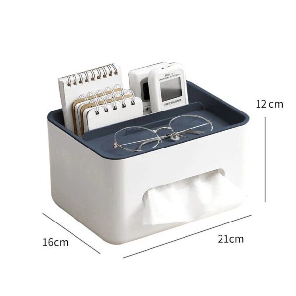 All-in-One Desktop Organizer and Tissue Box - Image 7