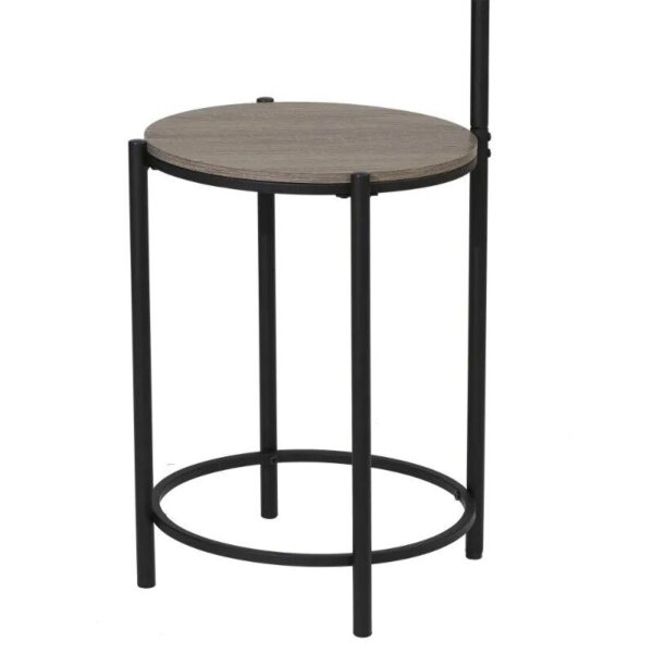 Elegant 54-Inch Floor Lamp with Integrated Table and LED Bulb - Image 5