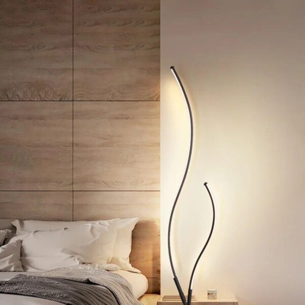 Modern Nordic LED Floor Lamp - Creative Branch Design for Living Room and Bedroom - Image 3