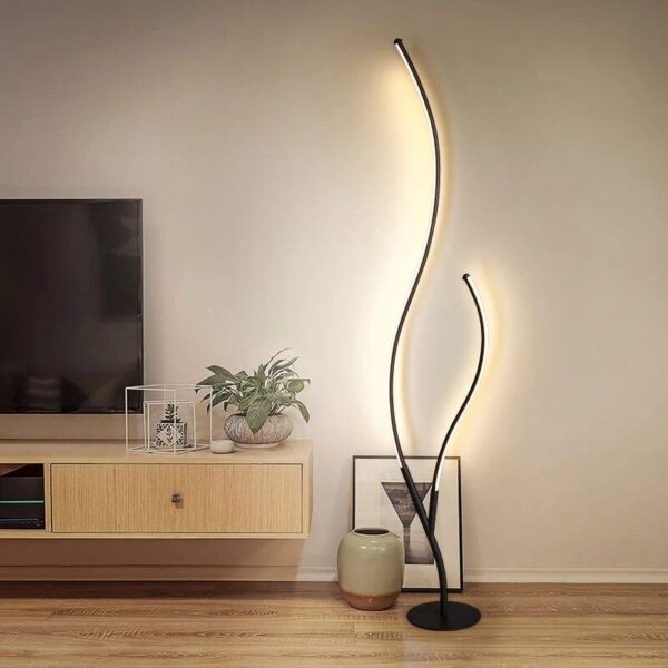 Modern Nordic LED Floor Lamp - Creative Branch Design for Living Room and Bedroom - Image 2