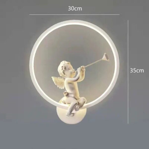 Modern Angel LED Wall Lamp 18W - Image 6