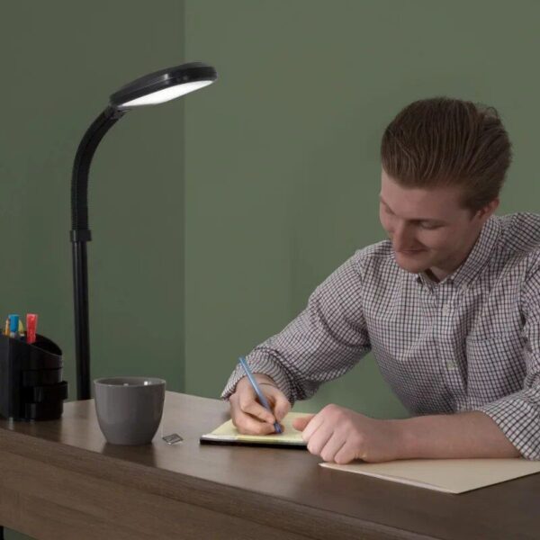 Adjustable LED Floor Lamp - Contemporary Design for Living Room, Bedroom, and Office - Image 6