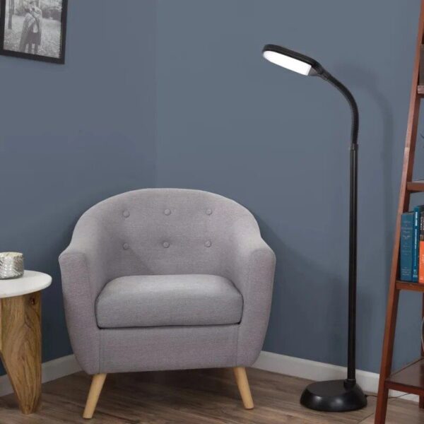 Adjustable LED Floor Lamp - Contemporary Design for Living Room, Bedroom, and Office - Image 5