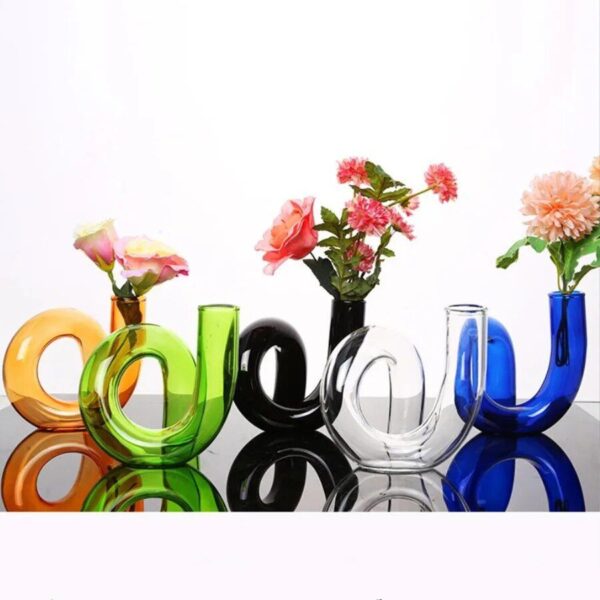 Elegant Glass Vase and Candle Holder - Image 3