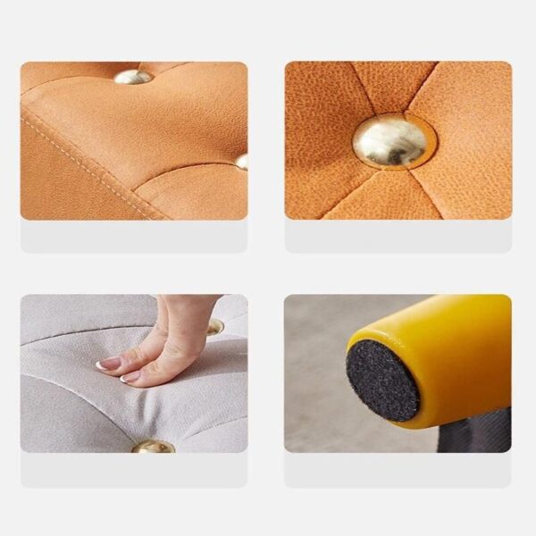 Modern Versatile Square Ottoman - Image 4