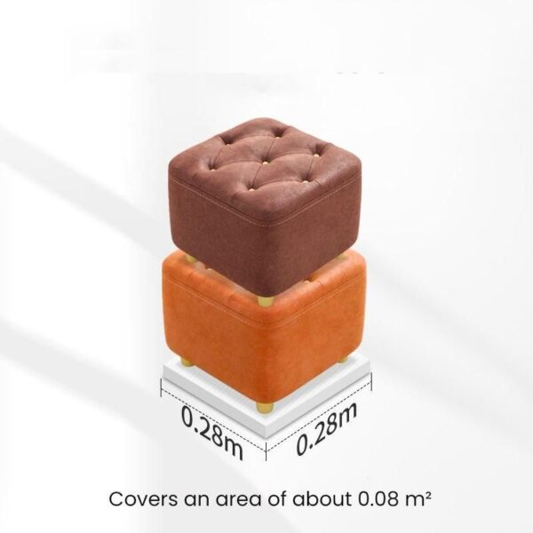 Modern Versatile Square Ottoman - Image 5