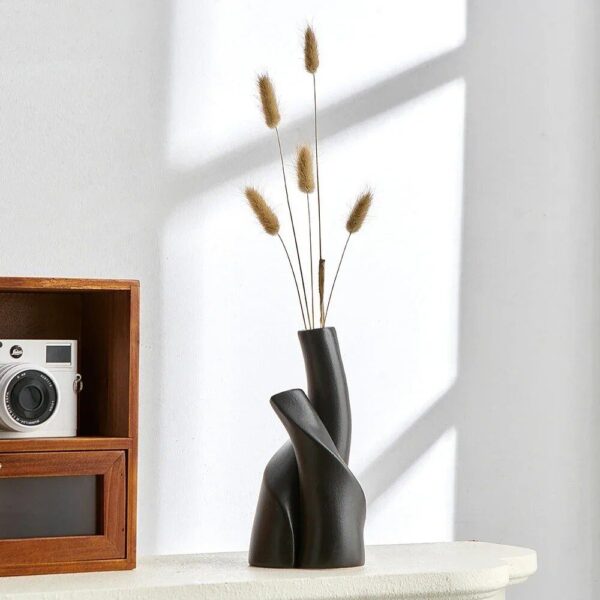 Modern Nordic Ceramic Vase - Image 6