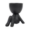 Charming Humanoid Ceramic Planter - Image 6