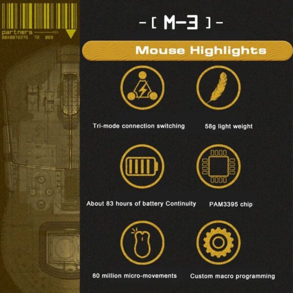 Optical Esports Gaming Mouse - Image 4