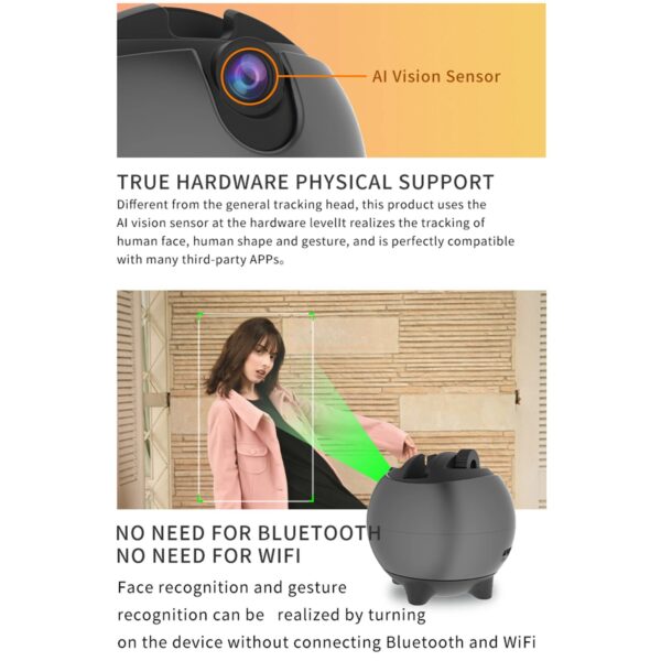 360° Smart Auto-Tracking Camera Tripod - Image 5