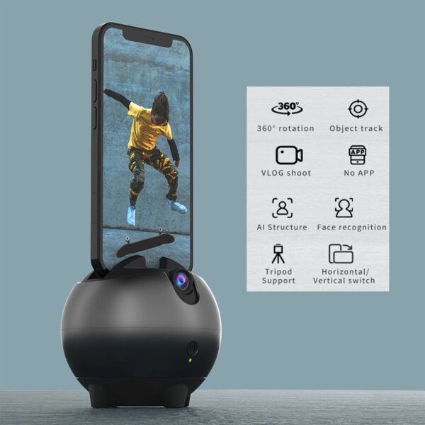 360° Smart Auto-Tracking Camera Tripod - Image 3
