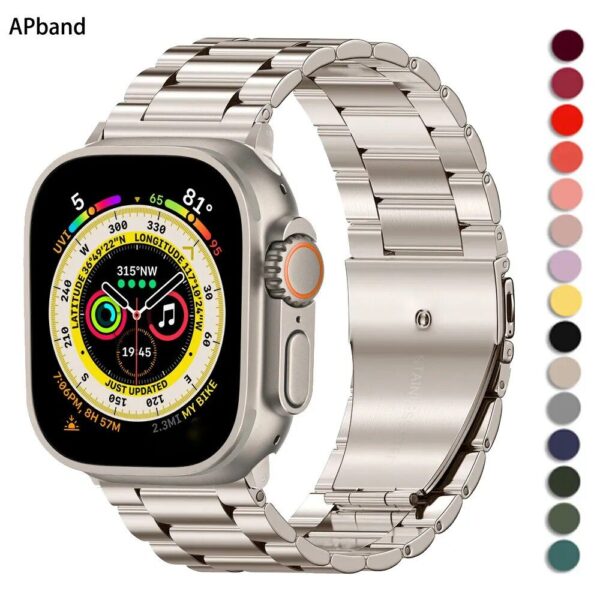 Stainless Steel Strap for Apple Watch - Image 2