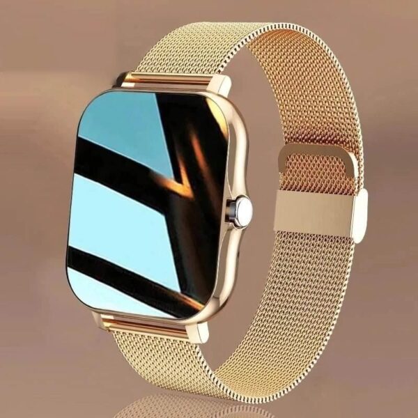 Full Touch Screen Sports Fitness Smartwatch with Bluetooth Calls