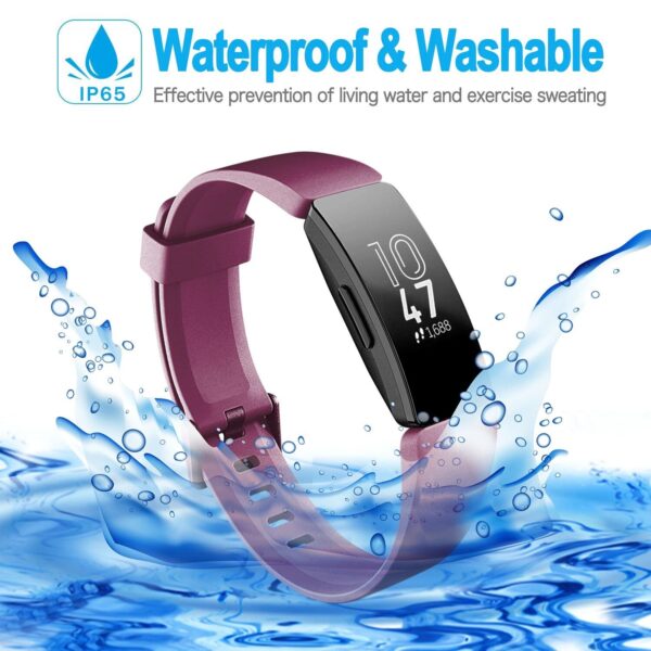 Silicone Replacement Wrist Strap for Fitbit Inspire Series - Image 5