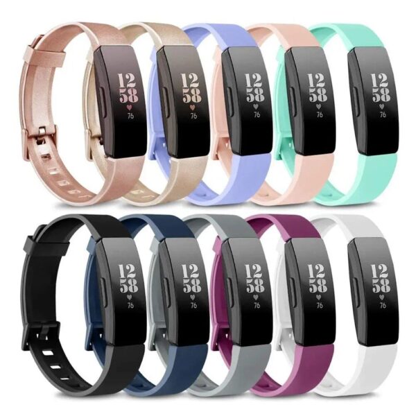 Silicone Replacement Wrist Strap for Fitbit Inspire Series - Image 2