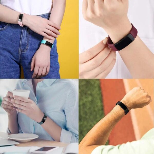 Silicone Replacement Wrist Strap for Fitbit Inspire Series - Image 6