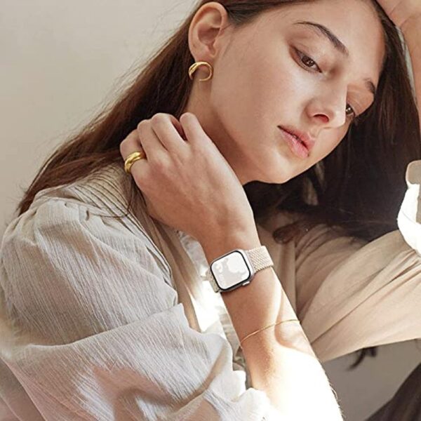 Braided Solo Loop Apple Watch Band - Compatible with Series 3 to 9 & SE - Image 6