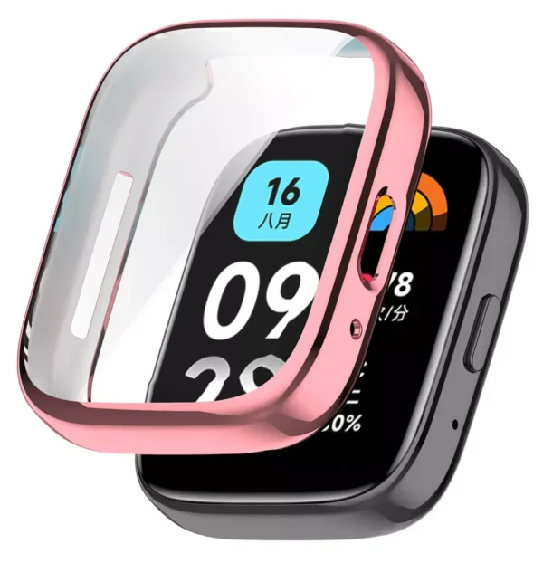 Shockproof Full Screen Protective Case for Redmi Watch3 Lite/Active with Film
