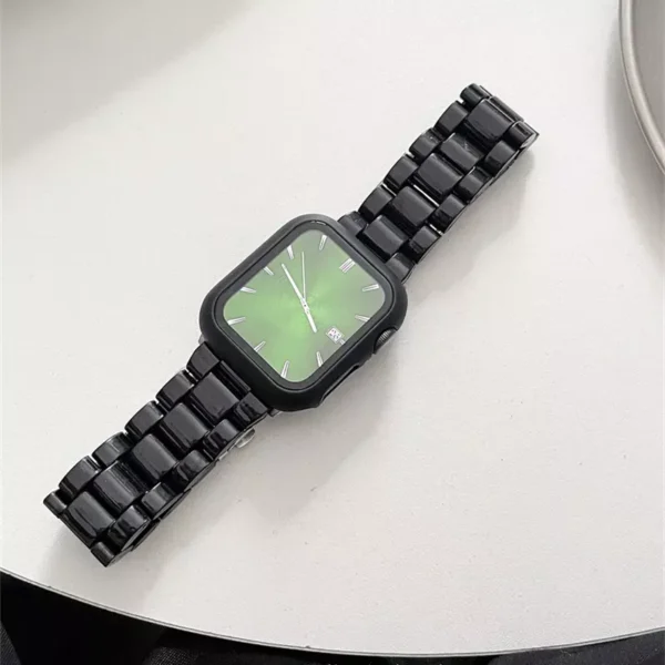 Chic Candy-Colored Resin Strap for 38mm-45mm Smartwatches