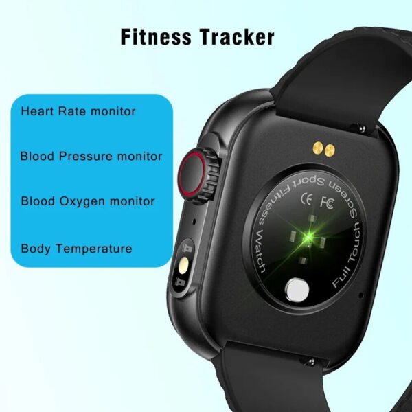 2.01" LED Smartwatch with 100+ Sport Modes, Fitness Tracker & Body Temperature Monitor - Image 6