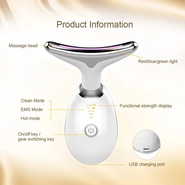 EMS Neck & Face Lifting Massager - Image 3