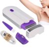 2-in-1 Painless Hair Removal & Epilator Device with Instant Sensor Light - Image 2