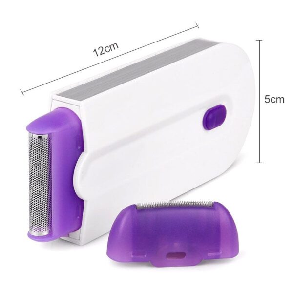 2-in-1 Painless Hair Removal & Epilator Device with Instant Sensor Light - Image 6