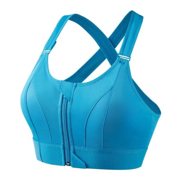 Women Sports Bras Tights Crop Top Yoga Vest - Image 7