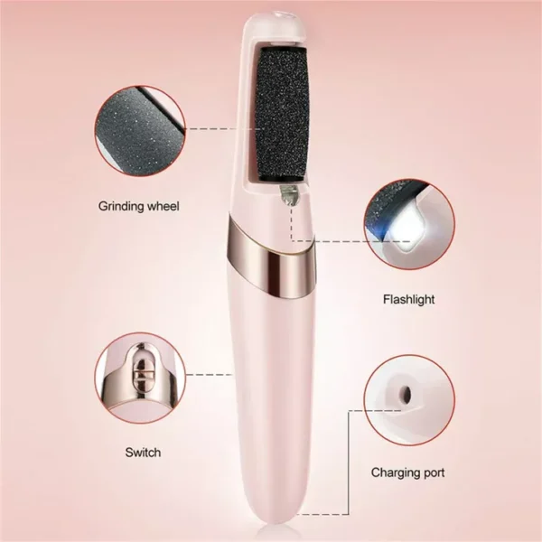 Electric Foot File Grinder Dead Dry Skin Callus Remover - Image 3