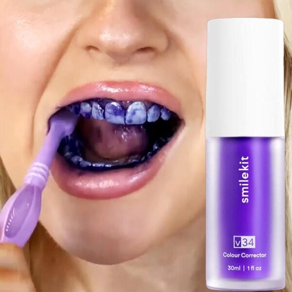 Revolutionary Purple Mousse Toothpaste - Image 2