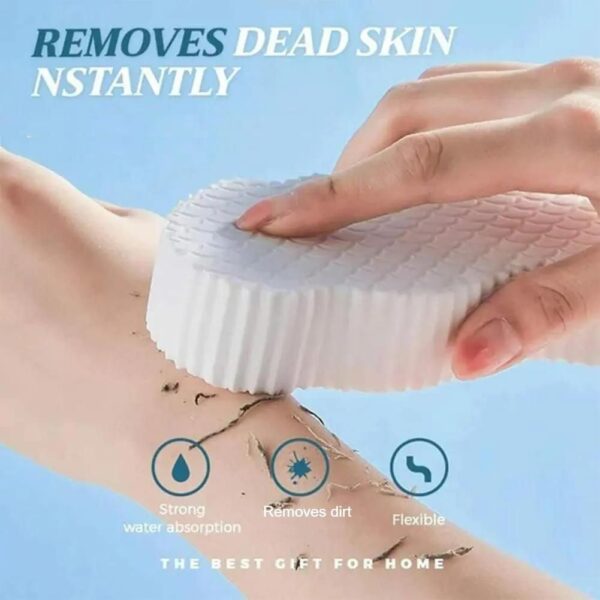 Luxurious Exfoliating Bath Sponge - Image 4