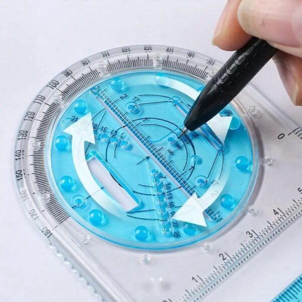 Geometric & Architectural Design Ruler for School and Office - Image 5