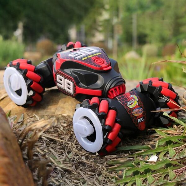 4WD RC Stunt Car with Gesture Induction and Light-Up Wheels - Image 2