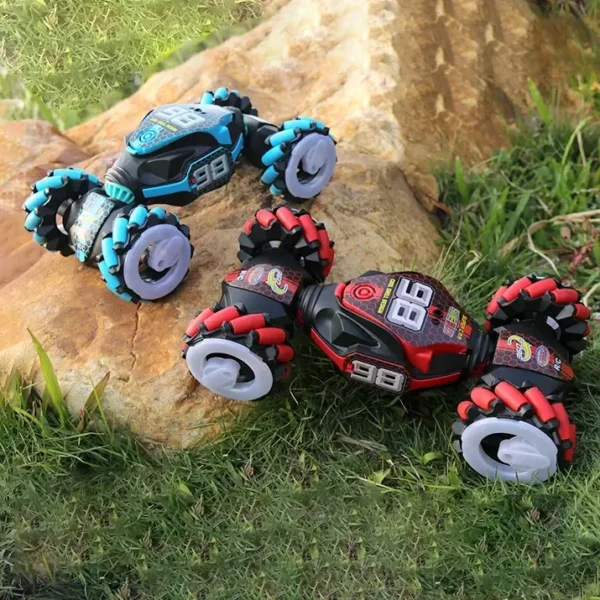 4WD RC Stunt Car with Gesture Induction and Light-Up Wheels - Image 4