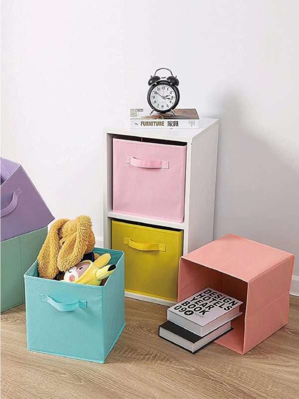 Organize in Style with Our Study Grid Cabinet Cloth Drawer Table Top Pack - Image 5