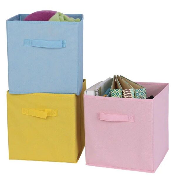 Organize in Style with Our Study Grid Cabinet Cloth Drawer Table Top Pack - Image 2