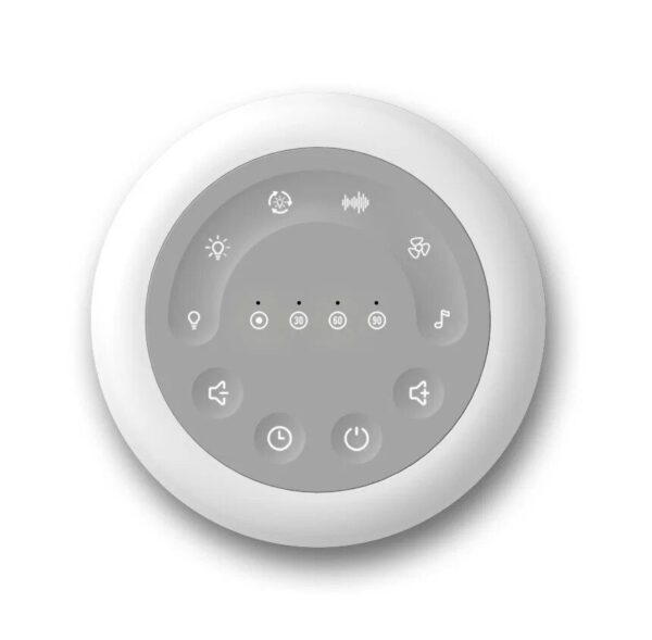 Portable Sleep Fan Sound Machine with RGB Night Light - Image 6