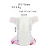 Eco-Friendly Bamboo Charcoal & Hemp Cloth Diaper Inserts - Reusable & Washable - Image 4