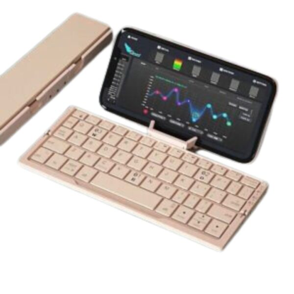 Portable Bluetooth Folding Keyboard for Tablets & Laptops