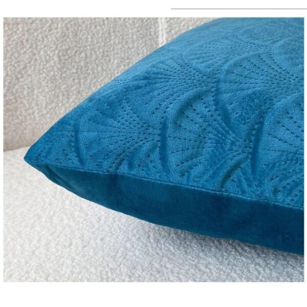 Velvet Geometric Cushion Cover 45x45cm - Image 4