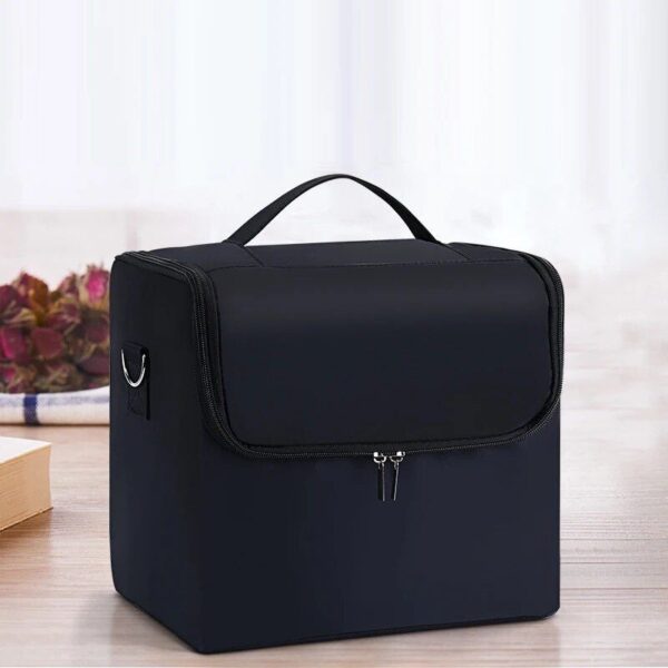Large Capacity Multilayer Cosmetic Organizer Bag for Beauty Essentials - Image 5