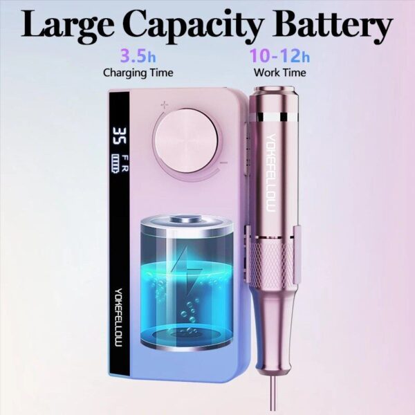 Rechargeable Nail Drill Manicure Machine - Image 7