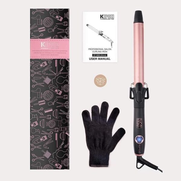 Adjustable Temperature Ceramic Hair Curler - Image 3