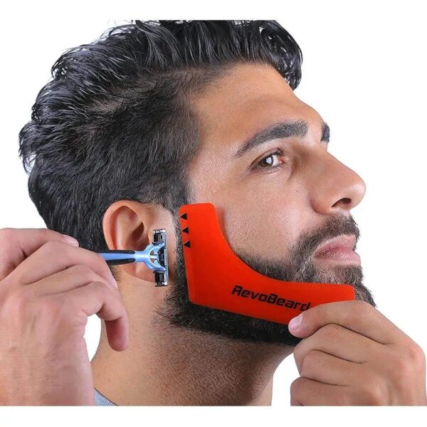 Precision Beard Shaping Comb – Styling Template for Men - Image 4