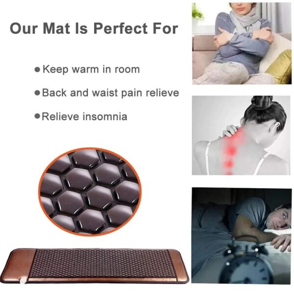 Far Infrared Heating Pads Natural Tourmaline Mattress - Image 4